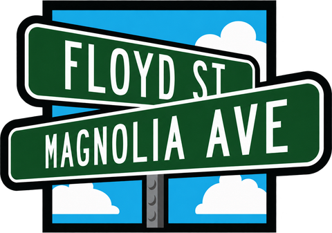 Floyd Street and Magnolia Avenue